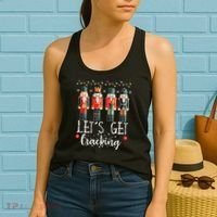 Lets Get Cracking Christmas Nutcracker Ballet Women's Tank Top thumb 2
