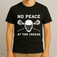 Lacrosse Goalie Crease Funny Lax T-Shirt thumb 3