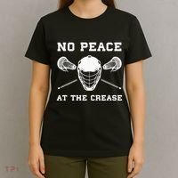 Lacrosse Goalie Crease Funny Lax T-Shirt thumb 4