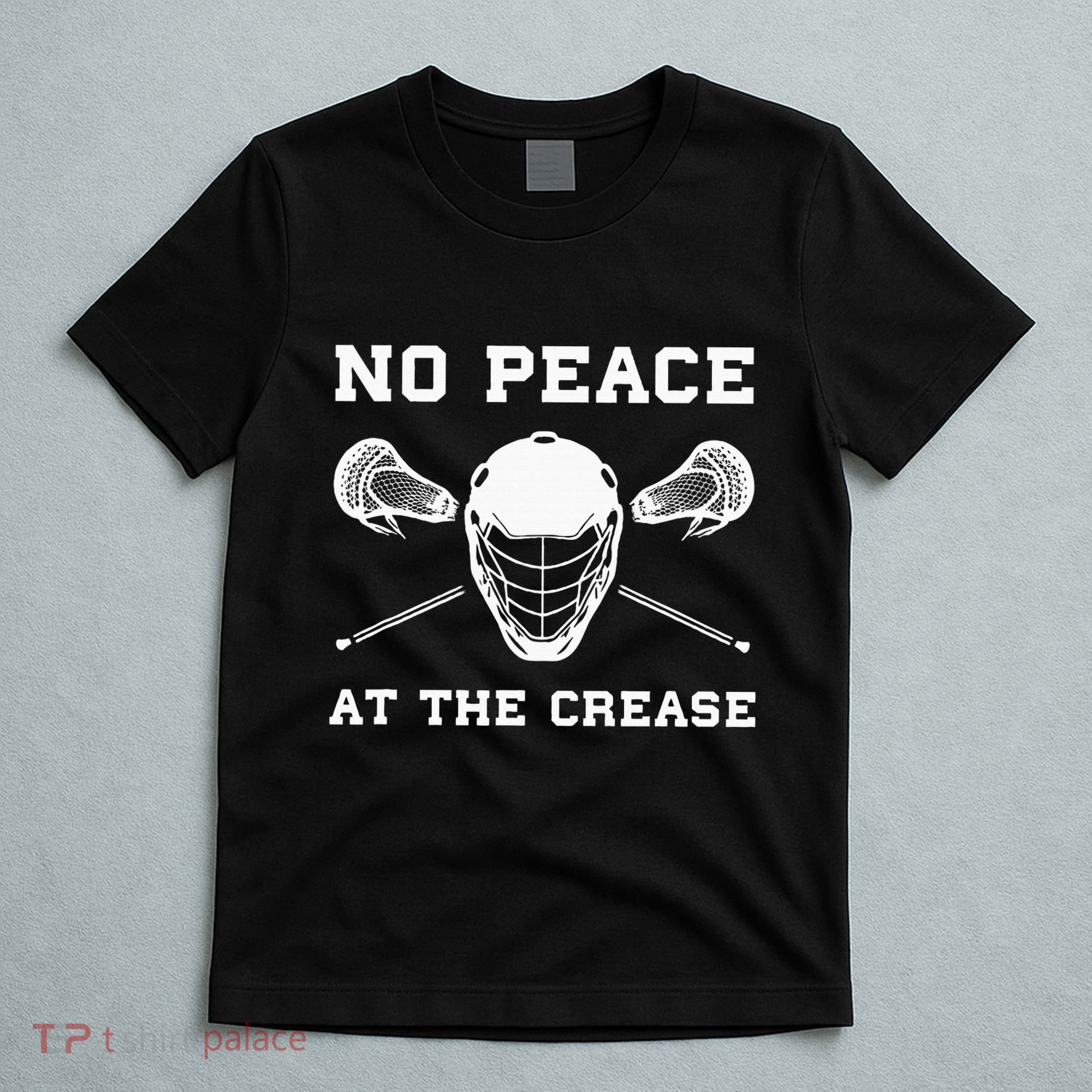 Lacrosse Goalie Crease Funny Lax T-Shirt