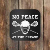 Lacrosse Goalie Crease Funny Lax Coaster thumb 0