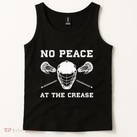 Lacrosse Goalie Crease Funny Lax Tank Top thumb 2