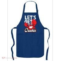 Let's Get Crackin Cute Gift Funny Crab Eater Seafood Lover Crab Boil Meaningful Apron thumb 0