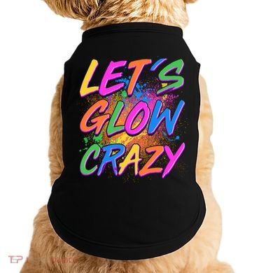 Let's Glow Crazy Doggie Tank