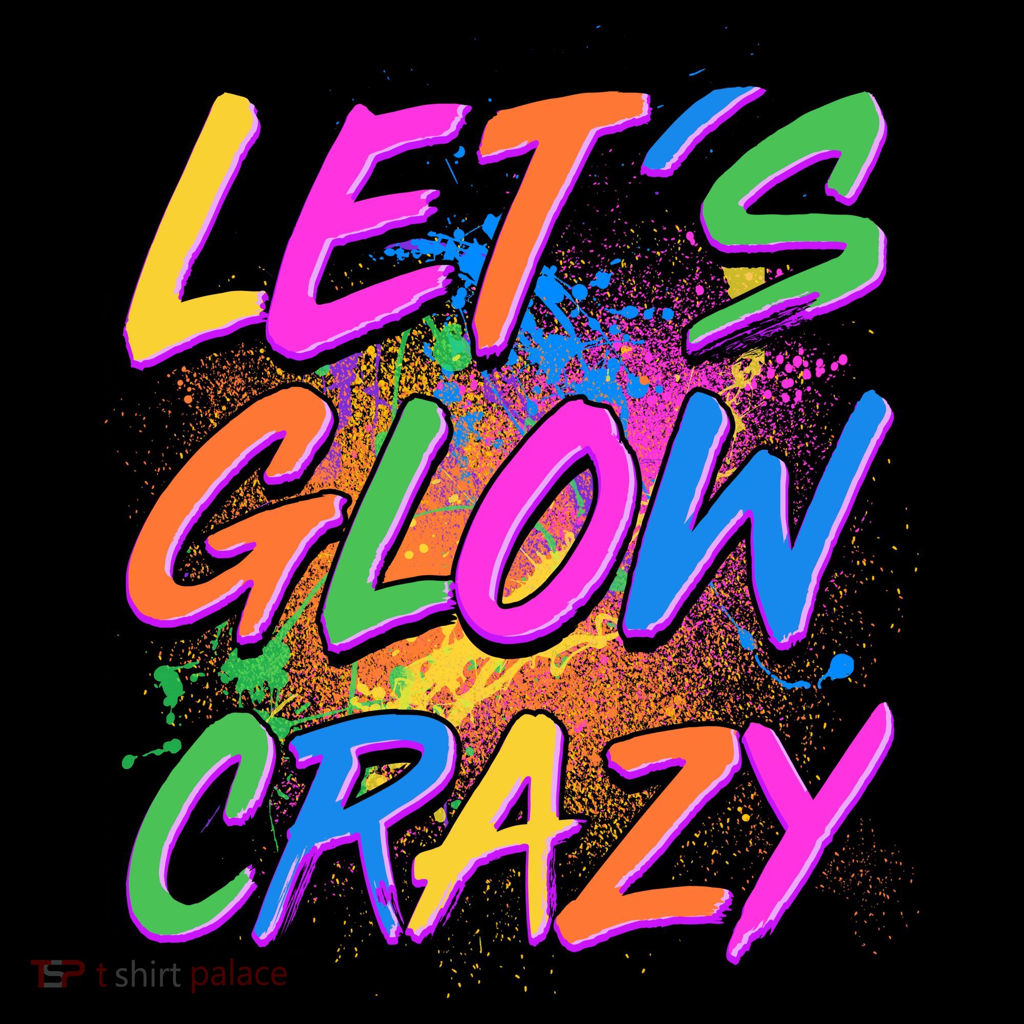 Let's Glow Crazy Apron