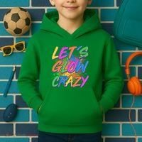 Let's Glow Crazy Kids Hoodie thumb 2