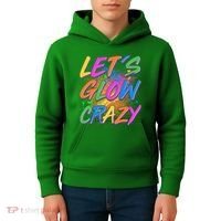 Let's Glow Crazy Kids Hoodie thumb 4