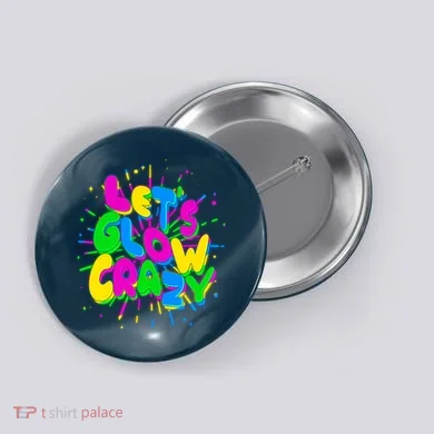 Lets Glow Crazy Button