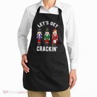Let's Get Cracking Christmas Nutcracker Ballet Festive Gift Apron thumb 2