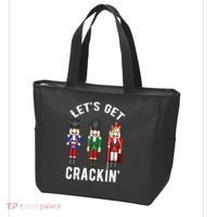 Let's Get Cracking Christmas Nutcracker Ballet Festive Gift Tote Bag thumb 3