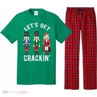 Let's Get Cracking Christmas Nutcracker Ballet Festive Gift Pajama Set thumb 0