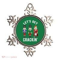 Let's Get Cracking Christmas Nutcracker Ballet Festive Gift Ornament thumb 0