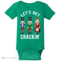 Let's Get Cracking Christmas Nutcracker Ballet Festive Gift Baby Bodysuit thumb 0