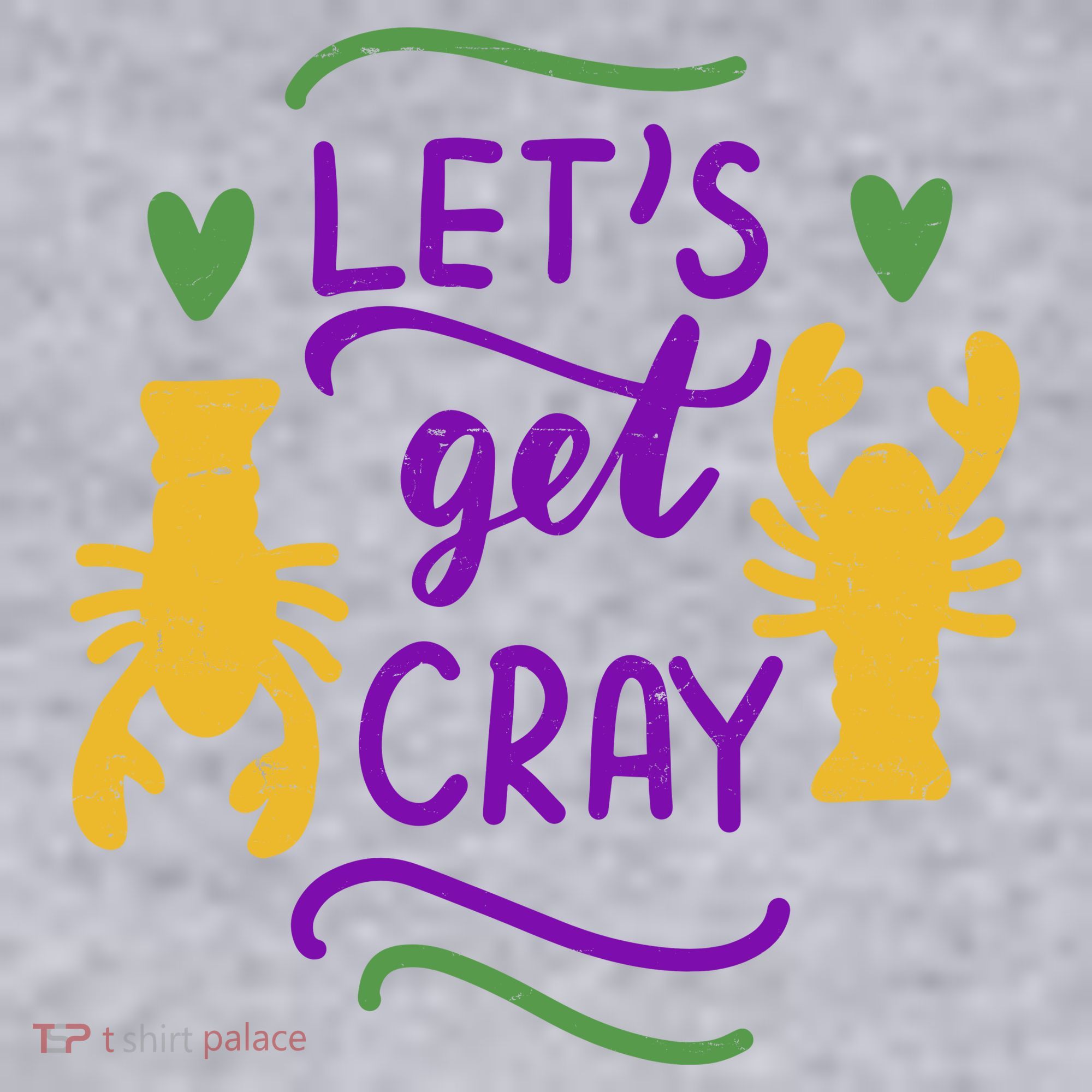 Let's Get Cray Mardi Gras Lobster Women's Sweatshirt