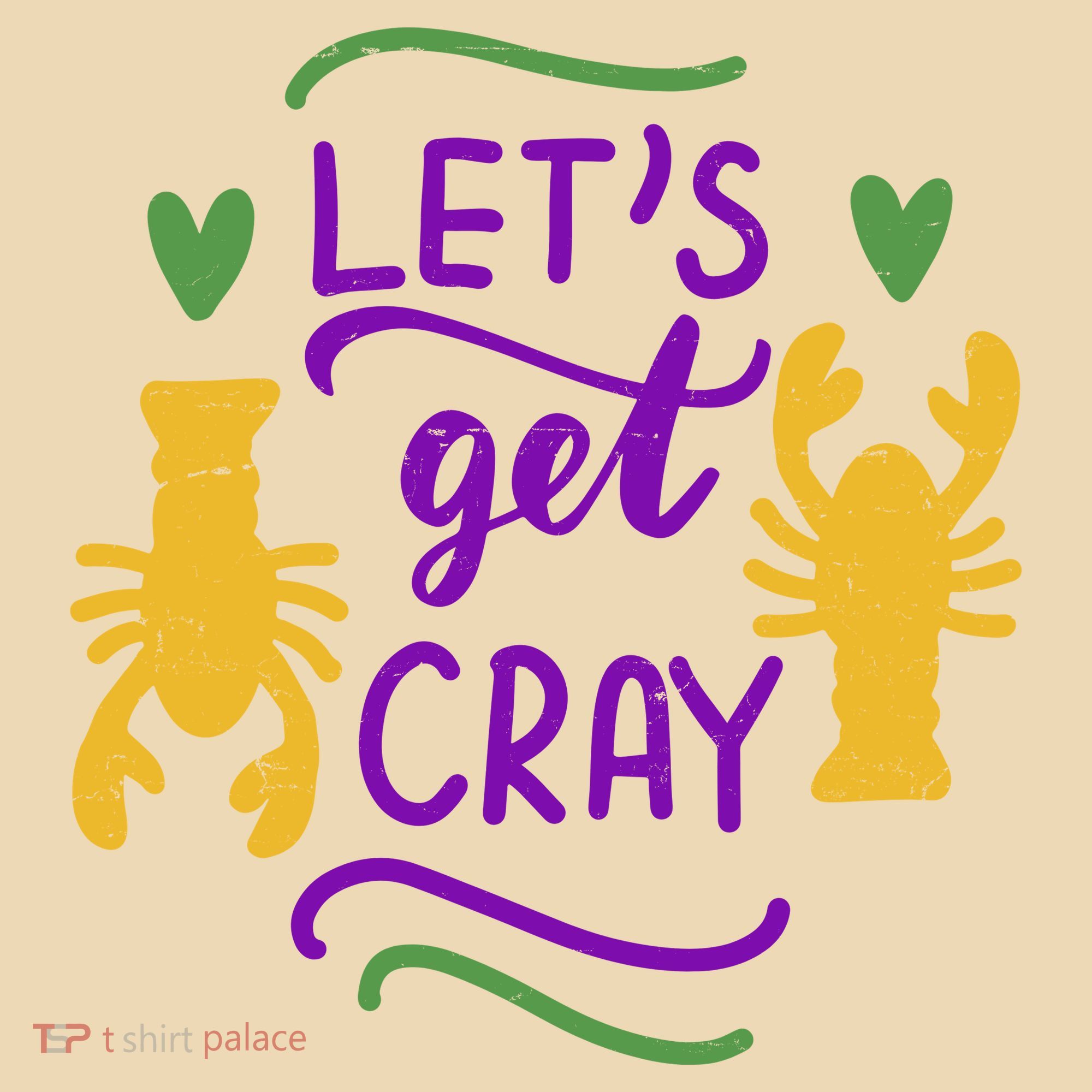 Let's Get Cray Mardi Gras Lobster Tote Bag