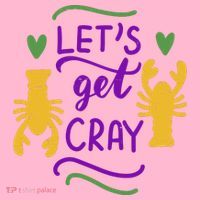 Let's Get Cray Mardi Gras Lobster Coaster thumb 2