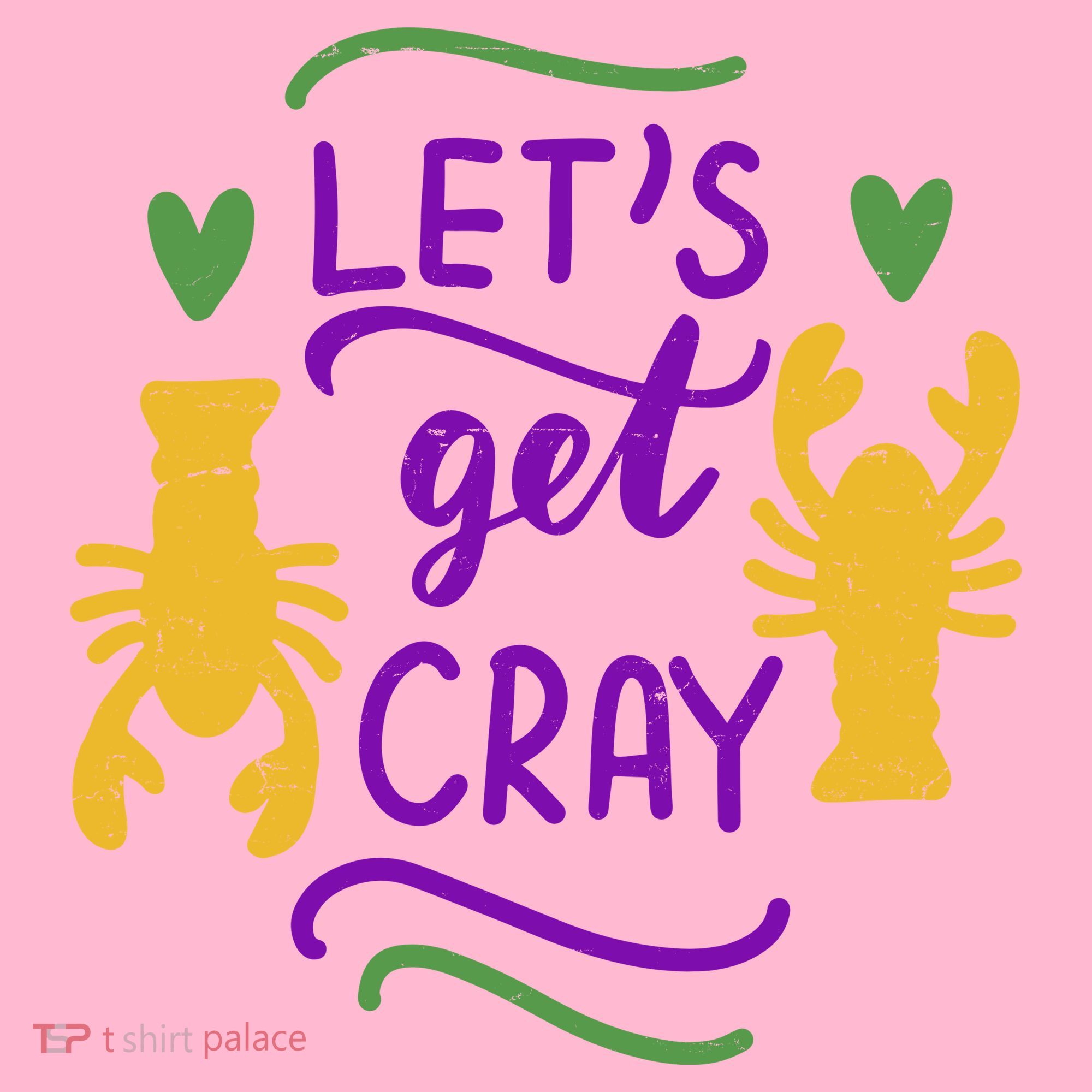 Let's Get Cray Mardi Gras Lobster Coaster