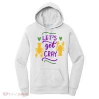 Let's Get Cray Mardi Gras Lobster Women's Hoodie thumb 0