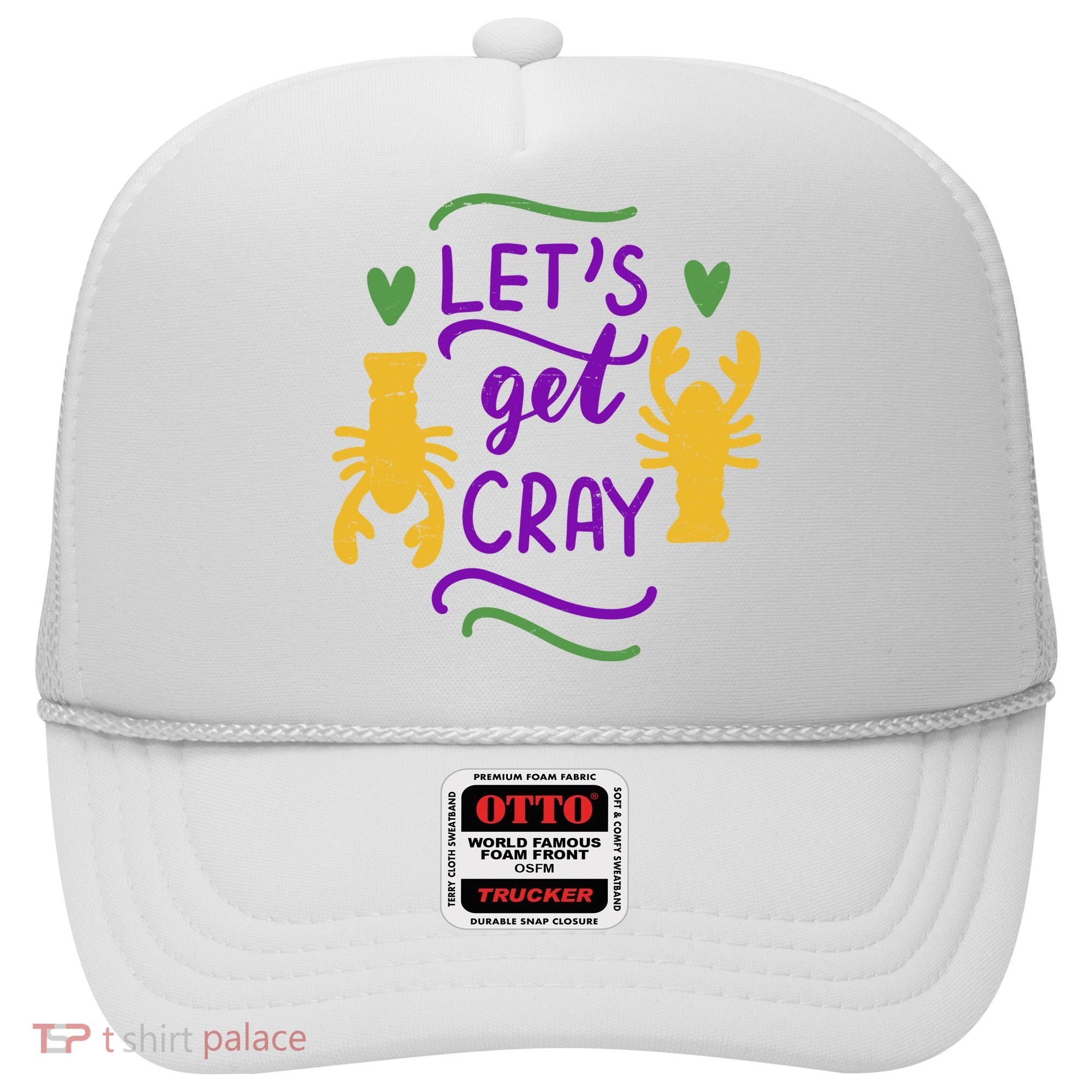 Let's Get Cray Mardi Gras Lobster Hat