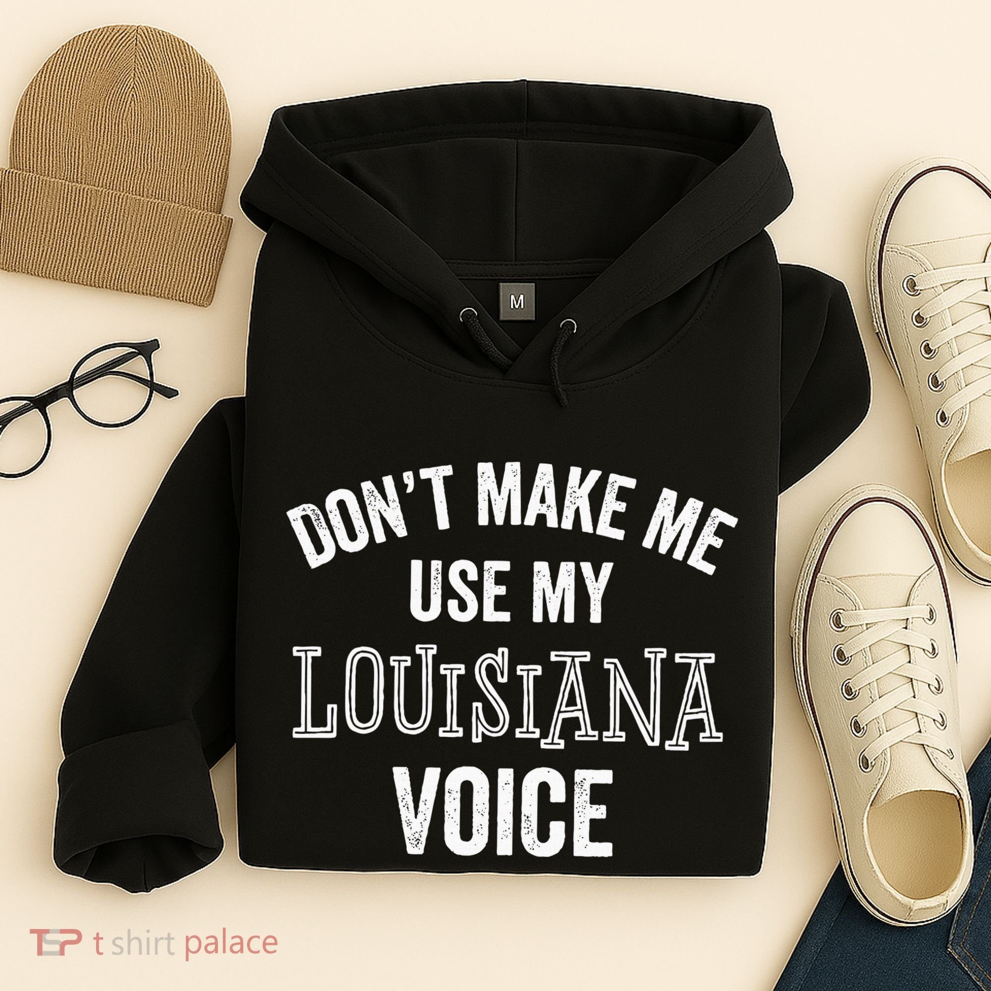 Louisiana Gift Cajun Southern Accent Hoodie