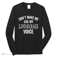 Louisiana Gift Cajun Southern Accent Long Sleeve Shirt thumb 0