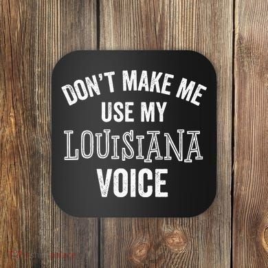 Louisiana Gift Cajun Southern Accent Coaster