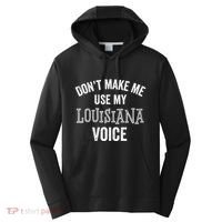Louisiana Gift Cajun Southern Accent Performance Fleece Hoodie thumb 0