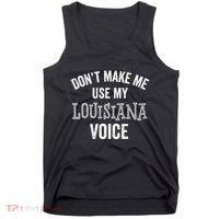 Louisiana Gift Cajun Southern Accent Tank Top thumb 0