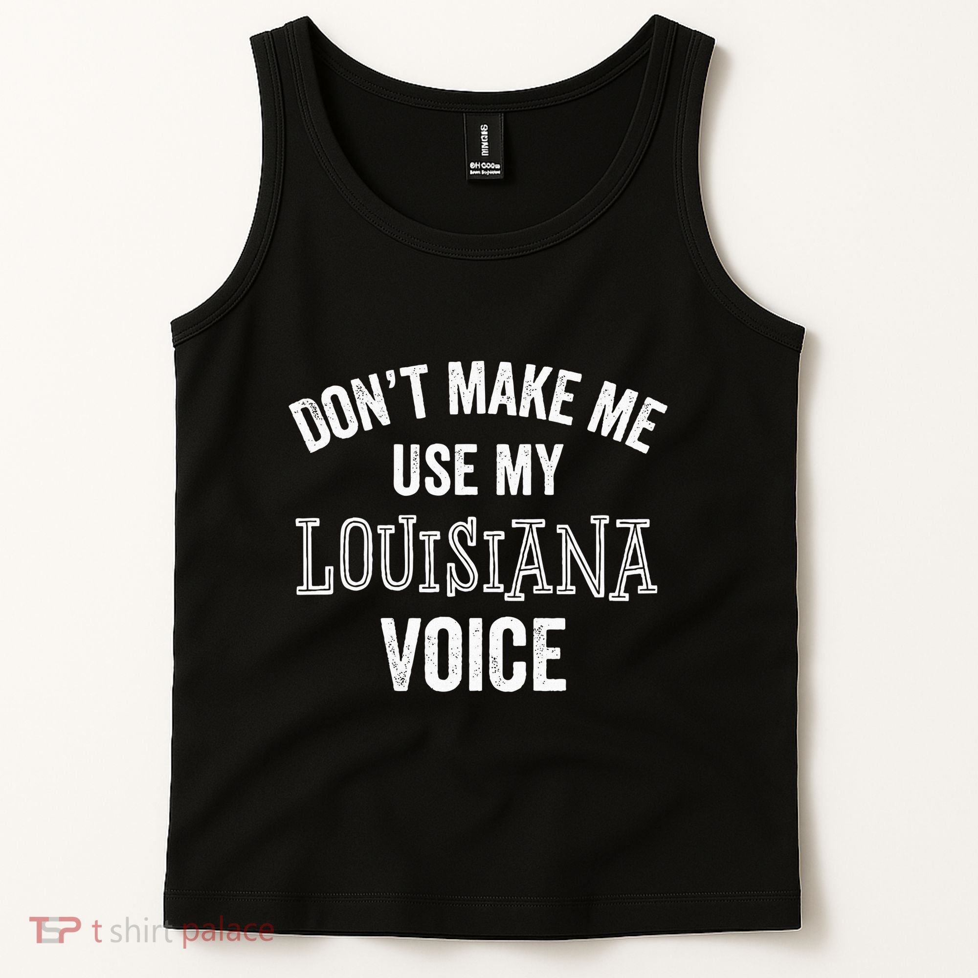 Louisiana Gift Cajun Southern Accent Tank Top