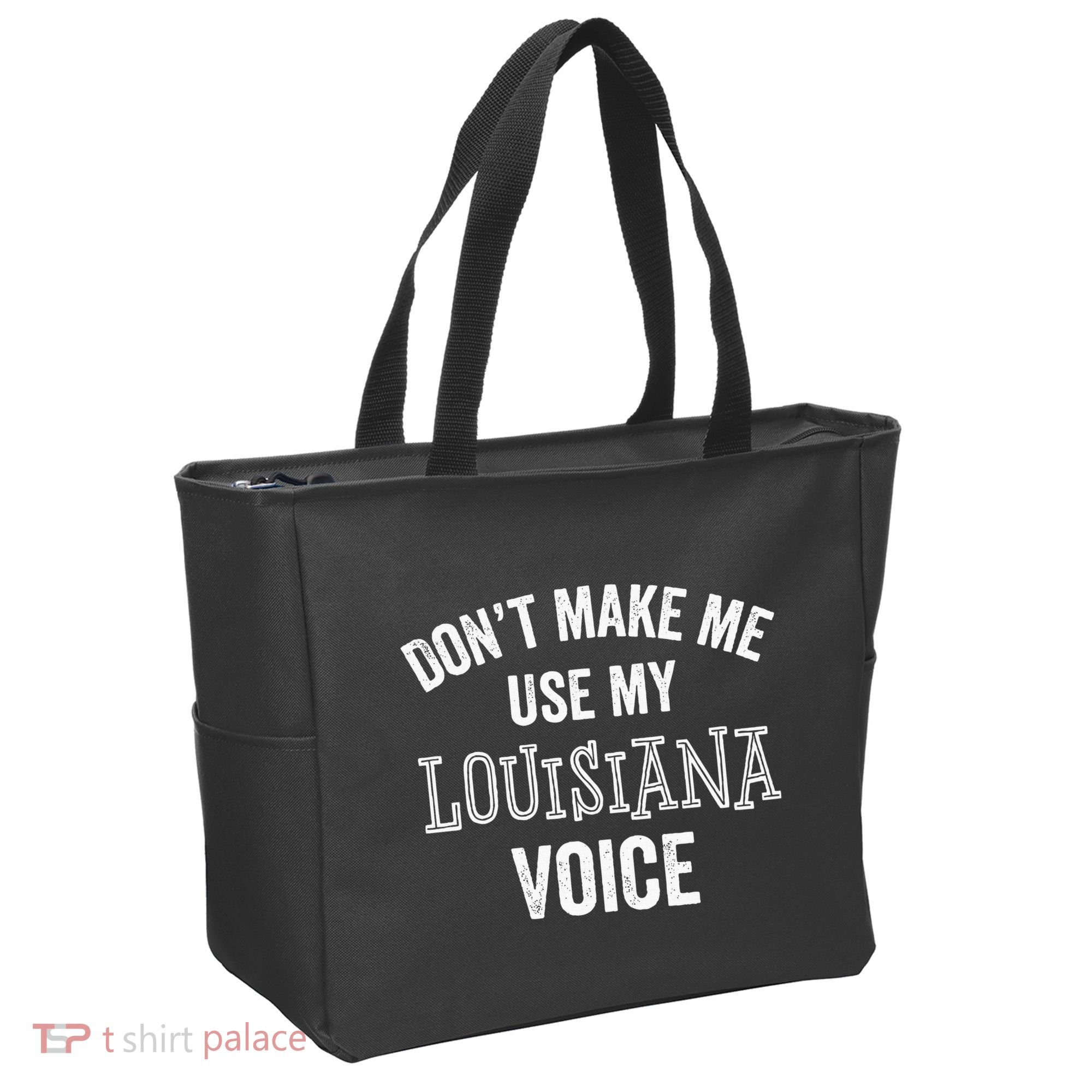 Louisiana Gift Cajun Southern Accent Tote Bag