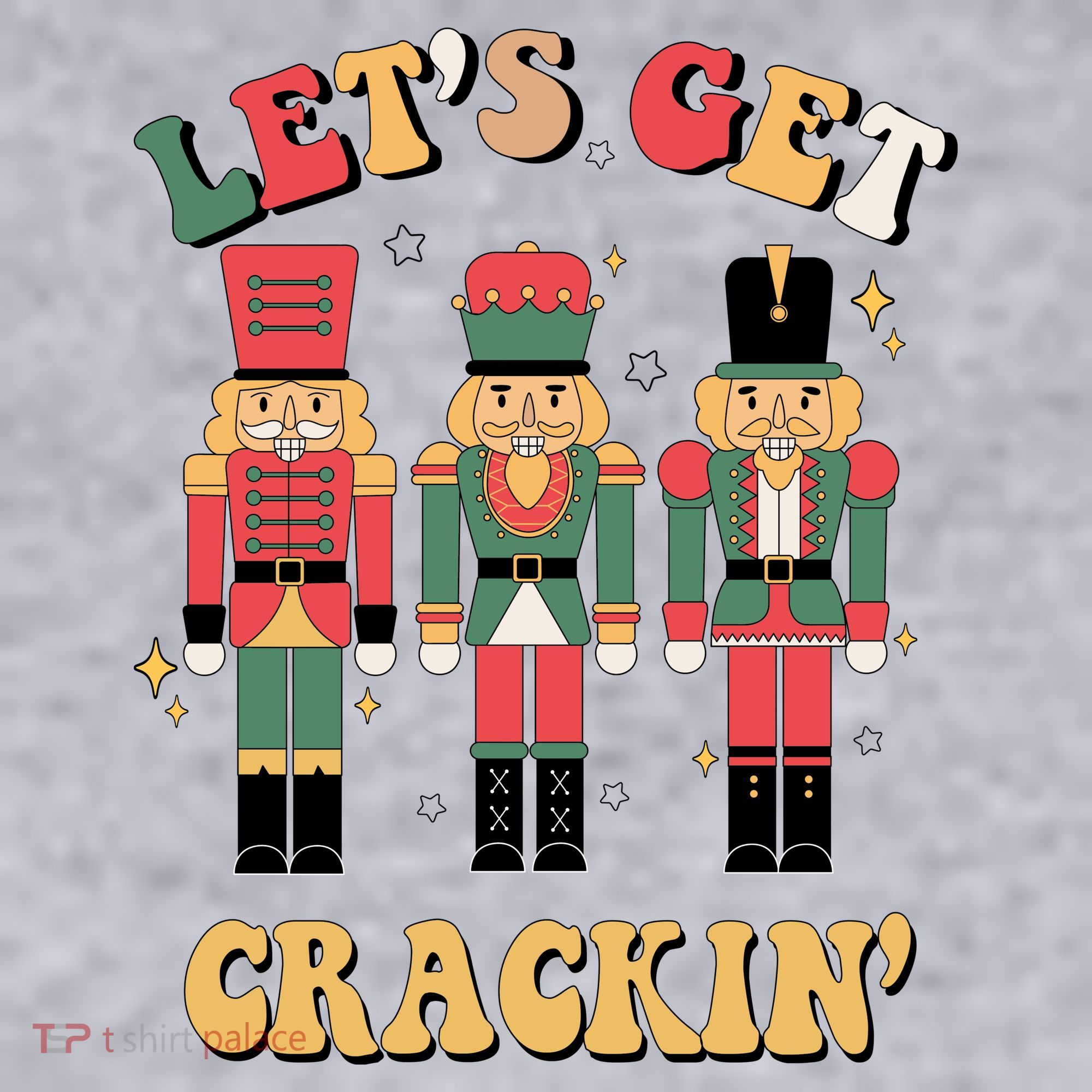Lets Get Crackin Funny Christmas Women's Sweatshirt
