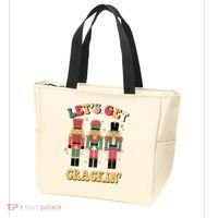 Lets Get Crackin Funny Christmas Tote Bag thumb 3