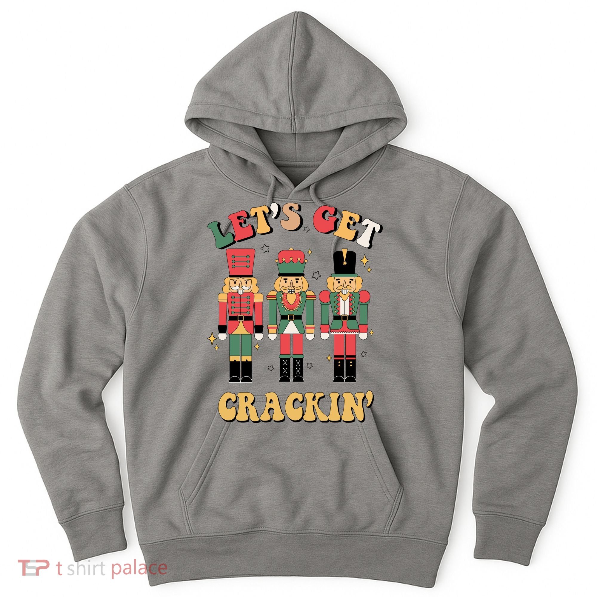 Lets Get Crackin Funny Christmas Hoodie