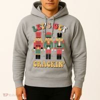 Lets Get Crackin Funny Christmas Hoodie thumb 2
