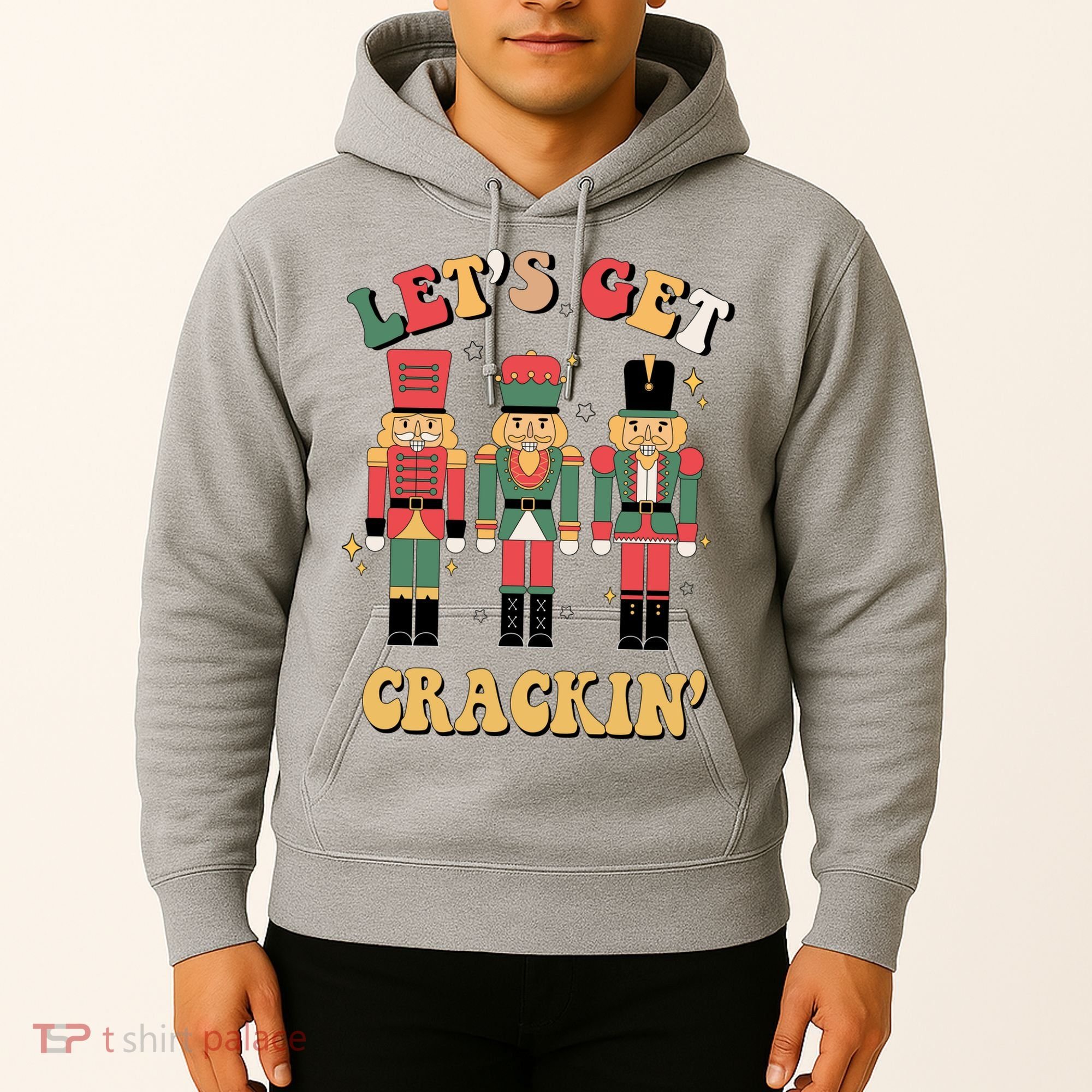 Lets Get Crackin Funny Christmas Hoodie