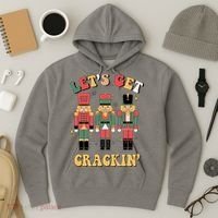 Lets Get Crackin Funny Christmas Hoodie thumb 3