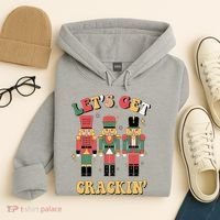 Lets Get Crackin Funny Christmas Hoodie thumb 4