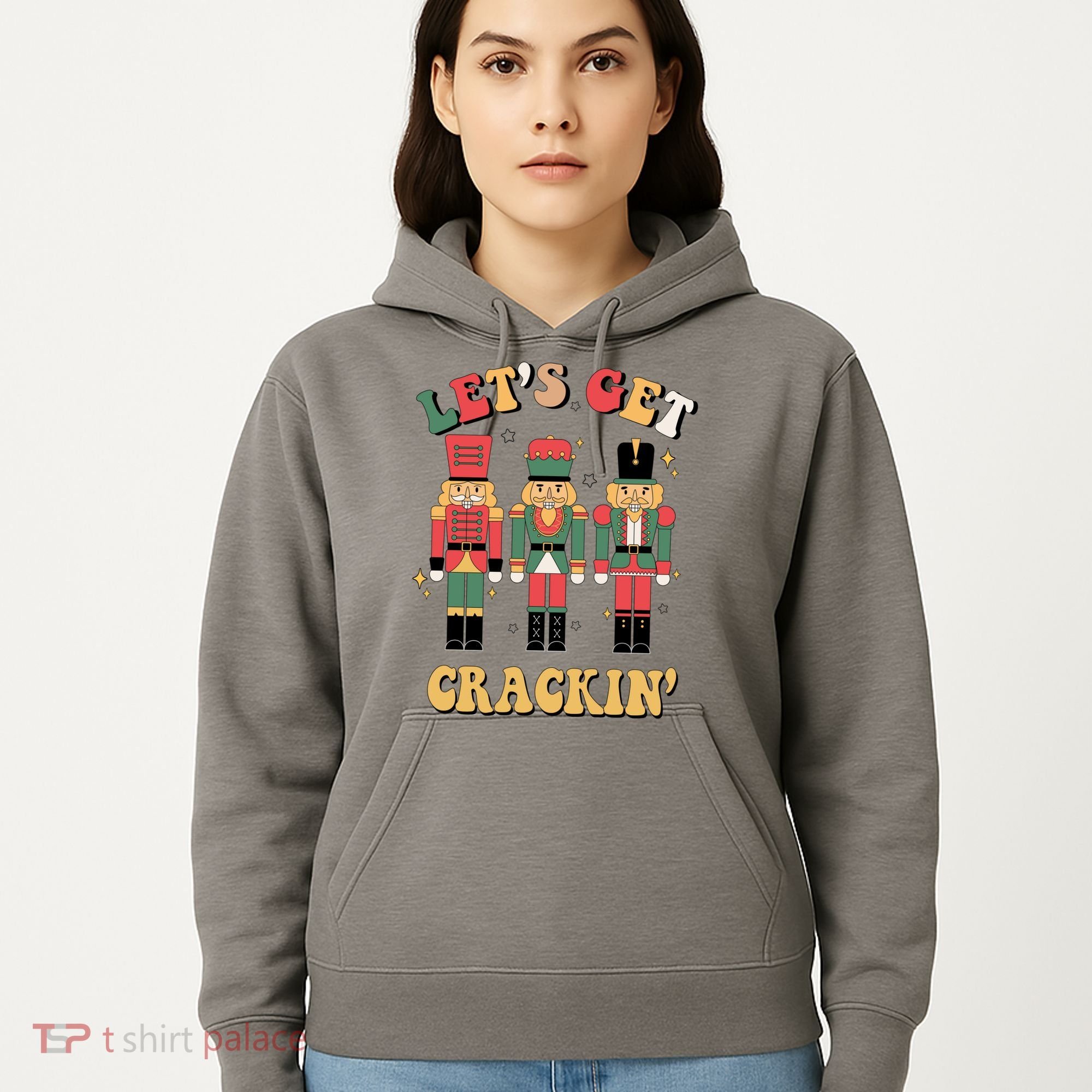 Lets Get Crackin Funny Christmas Hoodie