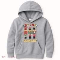 Lets Get Crackin Funny Christmas Kids Hoodie thumb 0