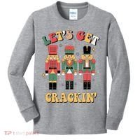 Lets Get Crackin Funny Christmas Kids Long Sleeve Shirt thumb 0