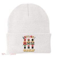 Lets Get Crackin Funny Christmas Beanie thumb 0