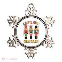Lets Get Crackin Funny Christmas Ornament thumb 0