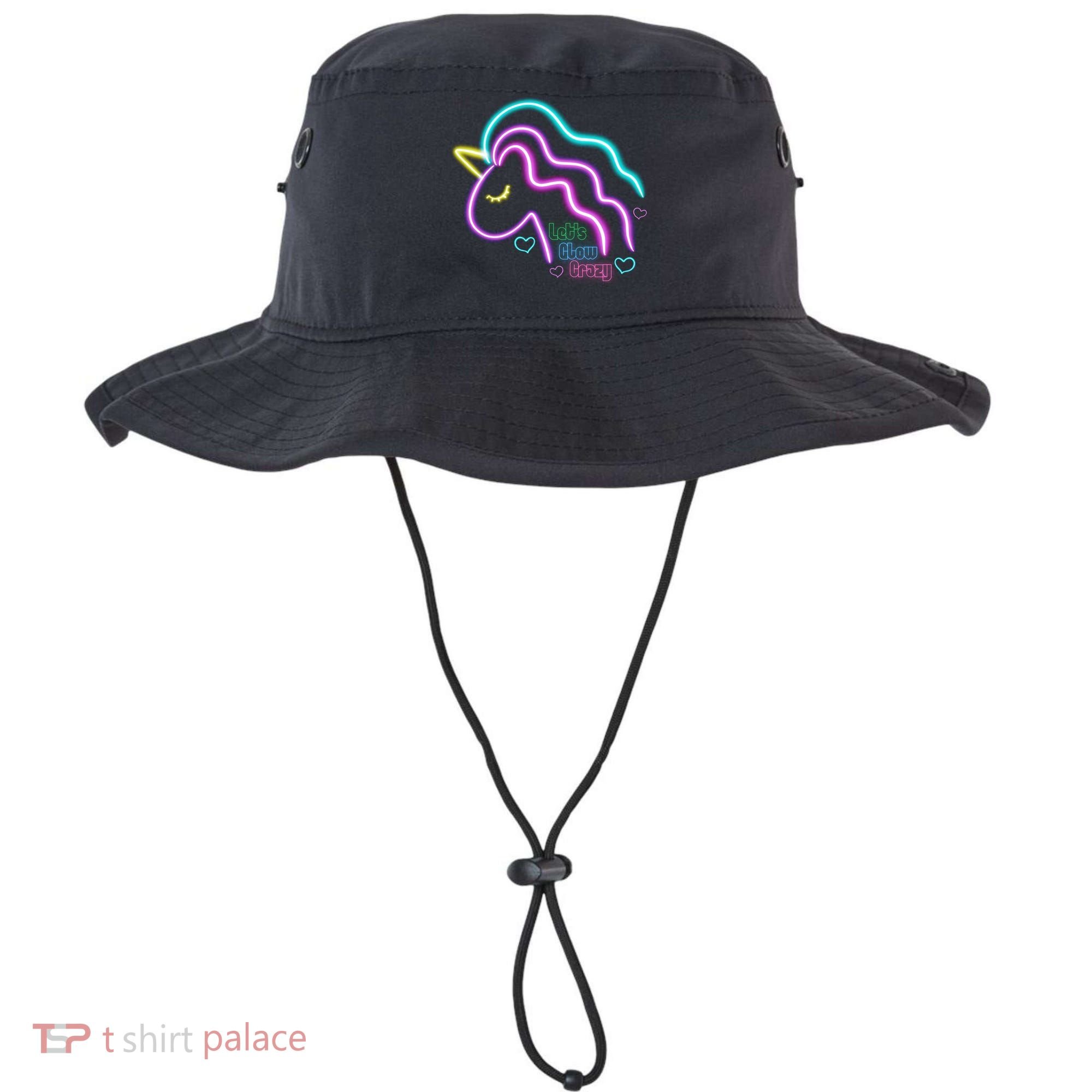 Let's Glow Crazy Unicorn Cute Bucket Hat