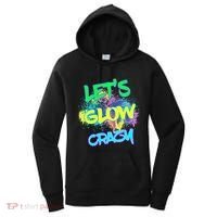 Let's Glow Crazy Glow Party 80s Retro Costume Party Lover Cute Gift Women's Hoodie thumb 0