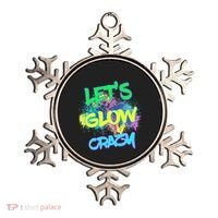 Let's Glow Crazy Glow Party 80s Retro Costume Party Lover Cute Gift Ornament thumb 0