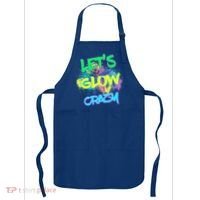 Let's Glow Crazy Glow Party 80s Retro Costume Party Lover Cute Gift Apron thumb 0