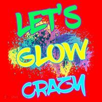 Let's Glow Crazy Glow Party 80s Retro Costume Party Lover Cute Gift Santa Hat thumb 1