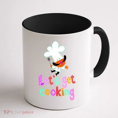 Lets Get Cooking Coffee Mug back