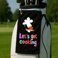Lets Get Cooking Golf Towel thumb 2