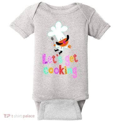 Lets Get Cooking Baby Bodysuit